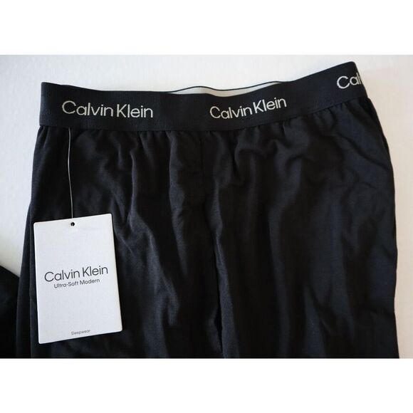 Calvin Klein NM2235001 Men's Sz Large Black Ultra-Soft Modern Lounge Joggers - Picture 7 of 10